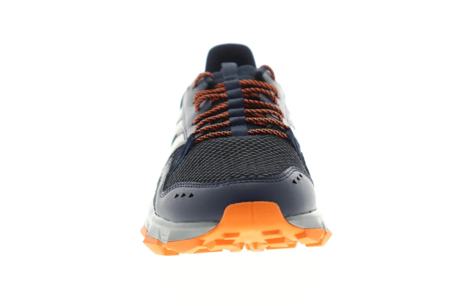 Adidas Rockadia Trail EE9557 Mens Blue Leather Low Top Athletic Hiking Shoes