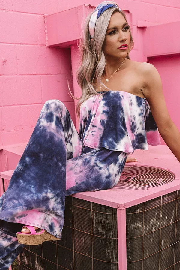 Costa Kisses Tie Dye Jumpsuit