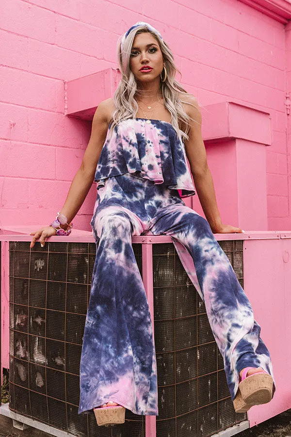 Costa Kisses Tie Dye Jumpsuit