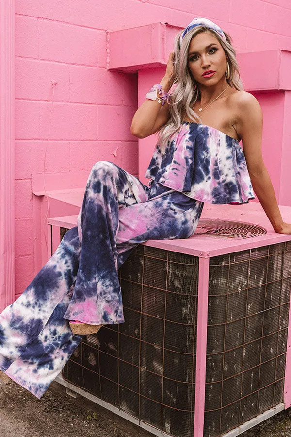 Costa Kisses Tie Dye Jumpsuit
