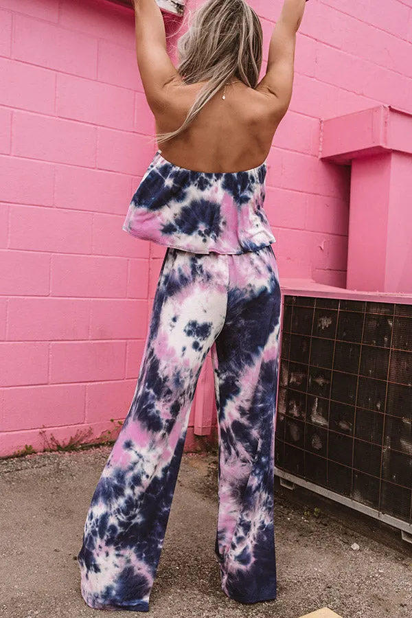 Costa Kisses Tie Dye Jumpsuit