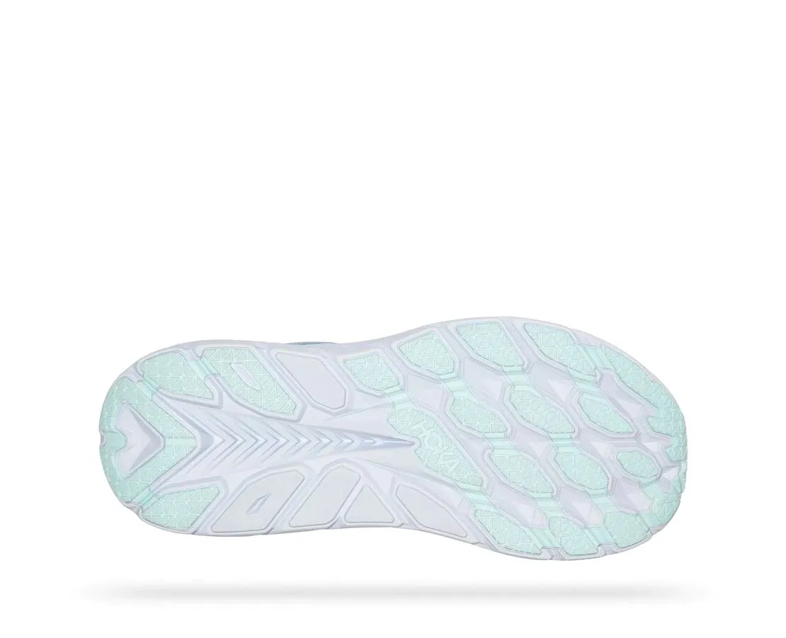 'Hoka' Women's Clifton 8 - Blue Fog / Plein Air (Wide)